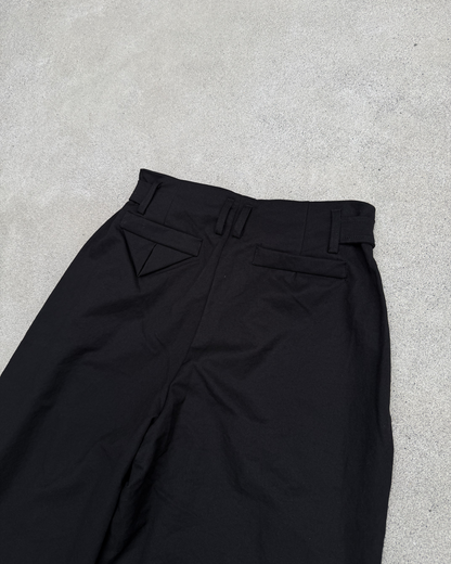 ボタンフライワイドレッグパンツ KN0382