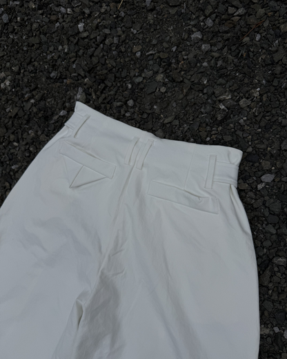 ボタンフライワイドレッグパンツ KN0382