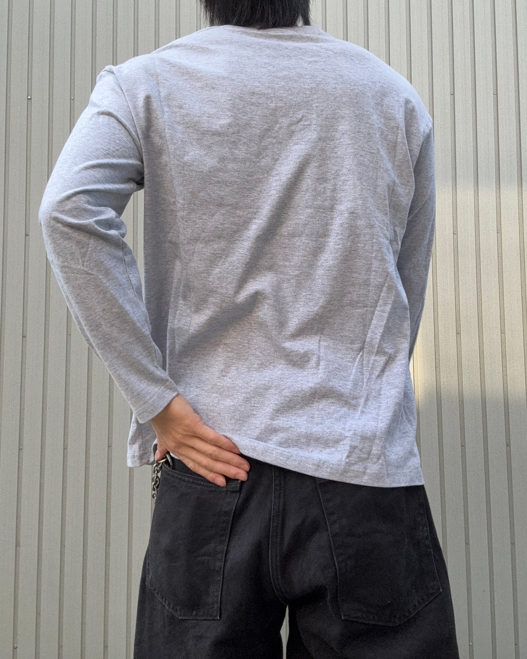 リリックグラフィックロングスリーブ KN0425