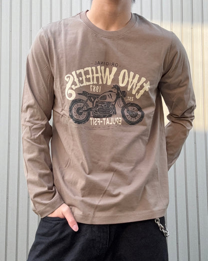 ヴィンテージバイクプリントロンT KN0426