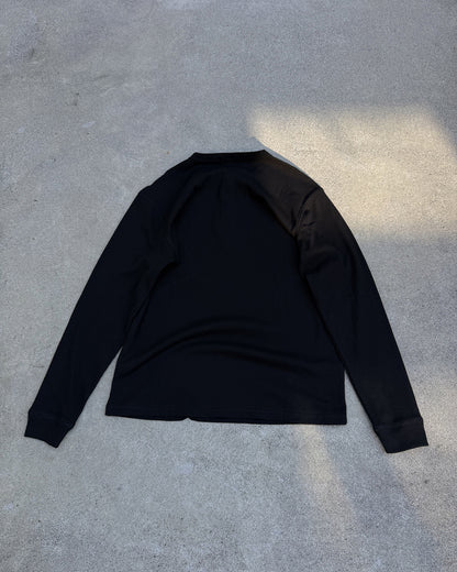 ヘンリーネックボタンニット KN0427