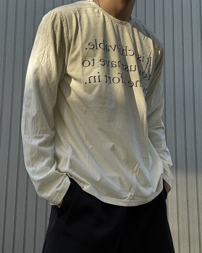 グラフィックルーズロングスリーブ KN0436