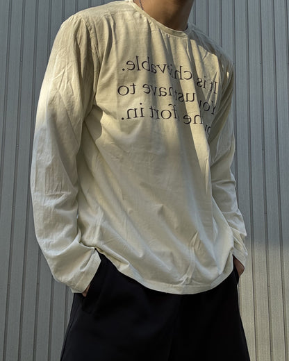 グラフィックルーズロングスリーブ KN0436