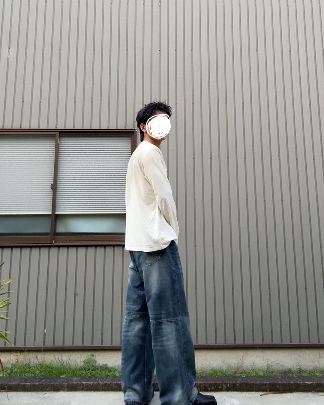 グラフィックルーズロングスリーブ KN0436