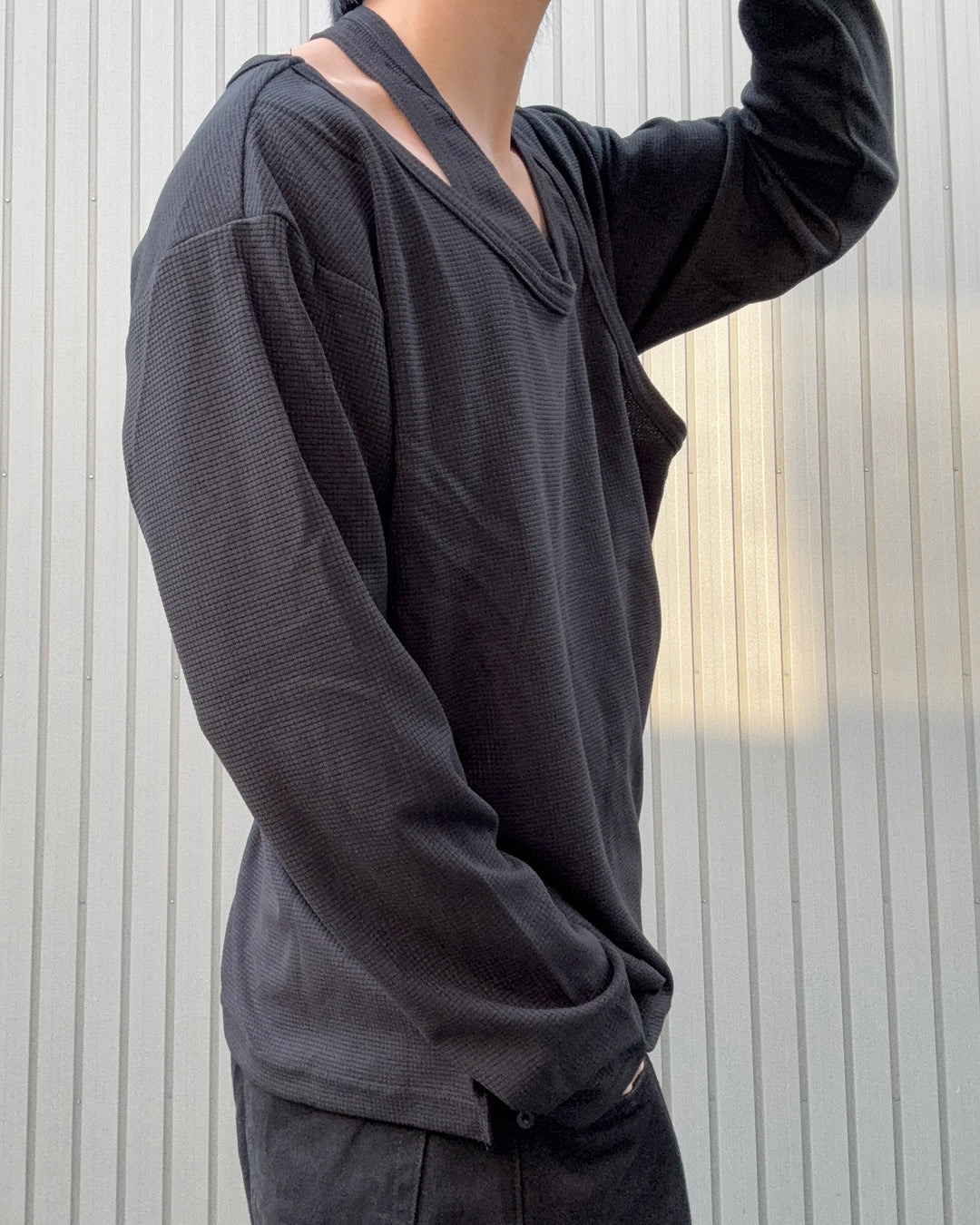 レイヤールーズロングスリーブ KN0439
