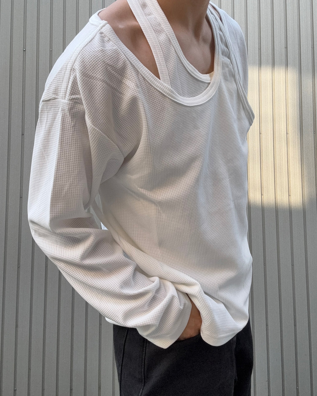 レイヤールーズロングスリーブ KN0439