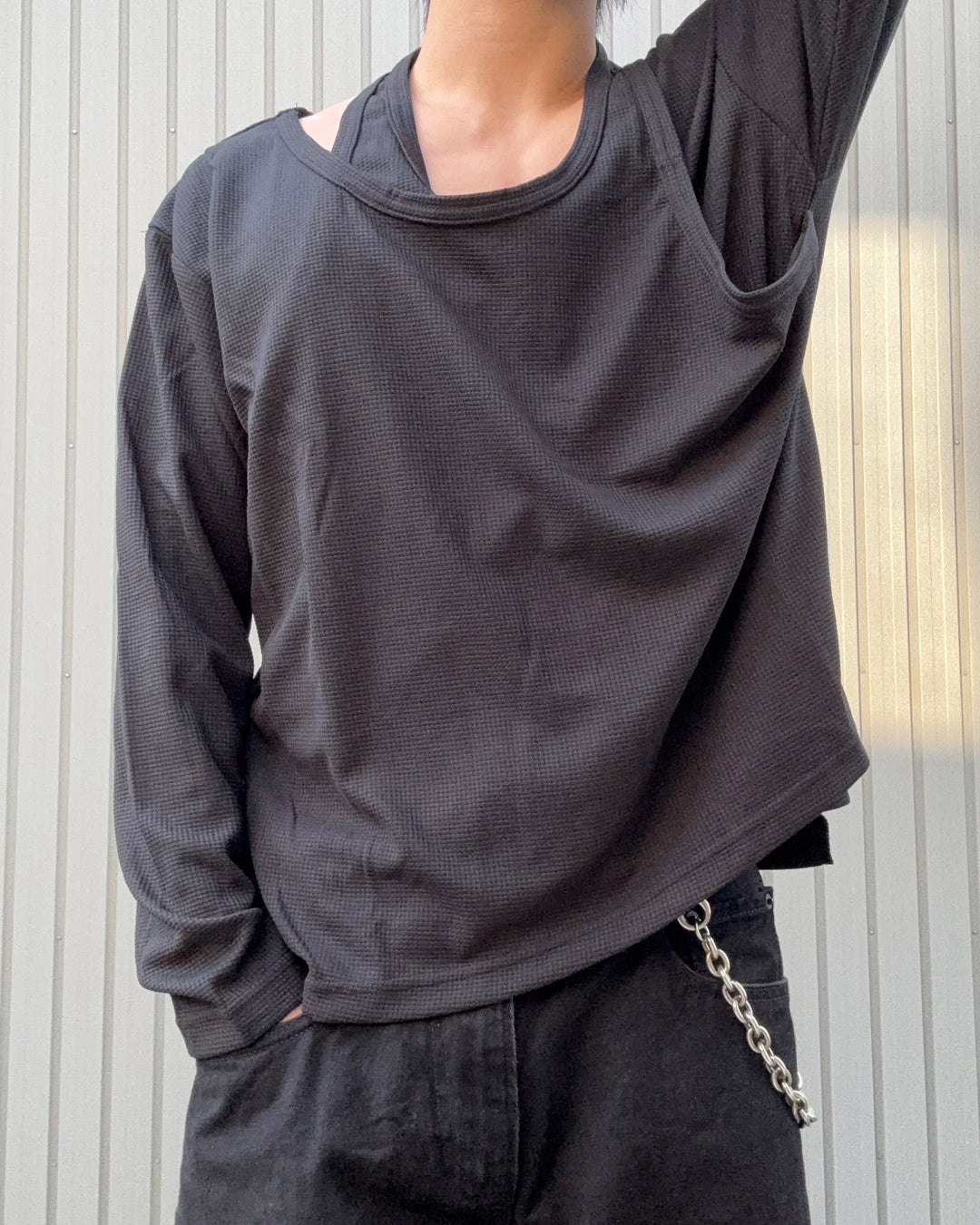 レイヤールーズロングスリーブ KN0439