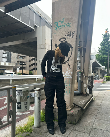 ローライズストレートモップパンツLL0027