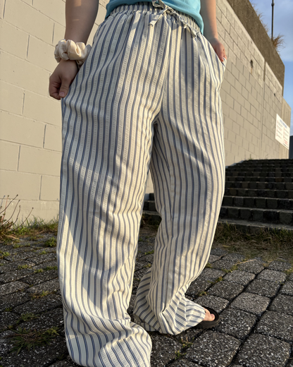 ストライプストレートパンツII0047