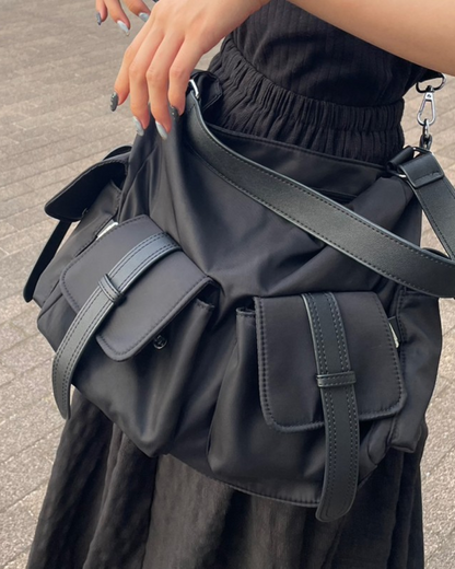 Nylon casual shoulder bag M0004
