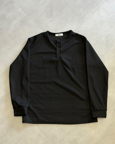 ワッフルヘンリーTシャツ MK0004