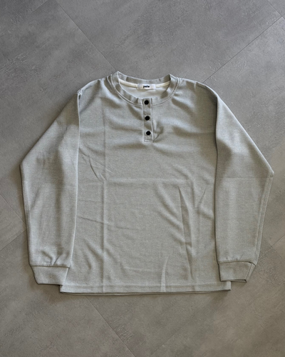 ワッフルヘンリーTシャツ MK0004