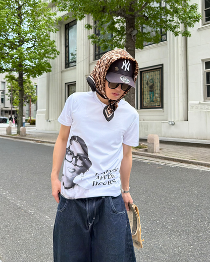 フェイスグラフィックロゴTシャツ MK0009