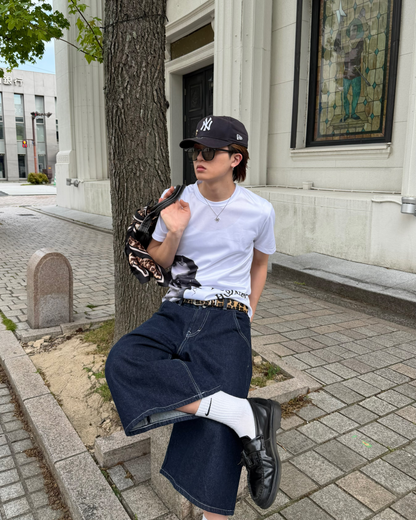 フェイスグラフィックロゴTシャツ MK0009