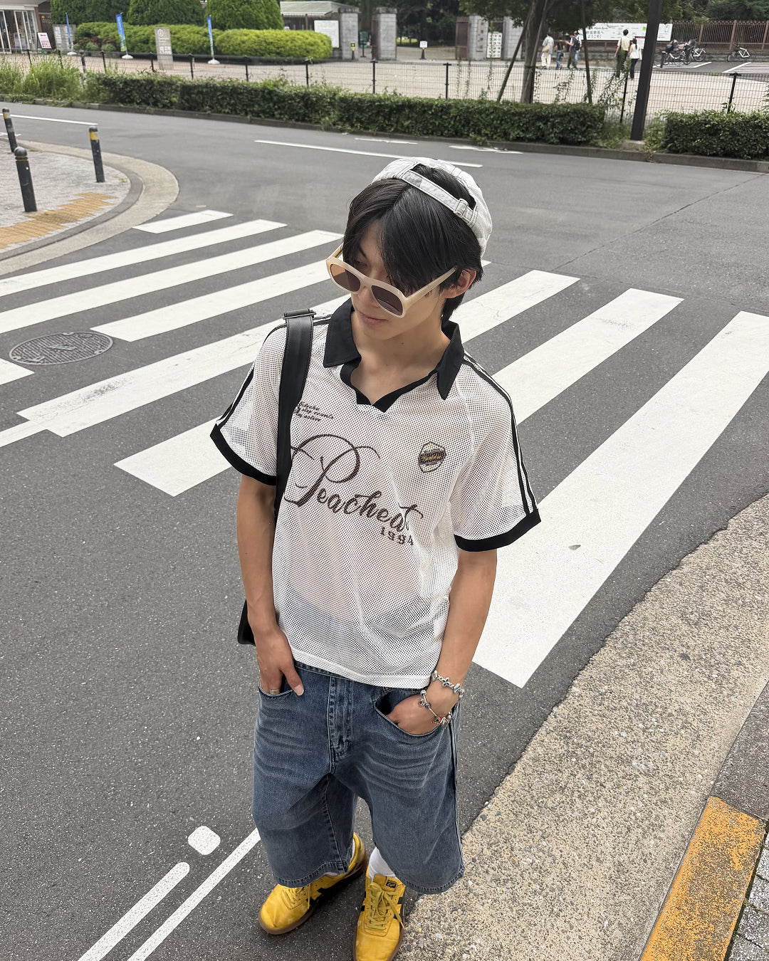 スポーティスキッパーオープンカラーポロ UT0019