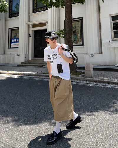 イングリッシュプリントTシャツ MK0111