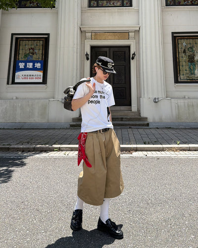 イングリッシュプリントTシャツ MK0111