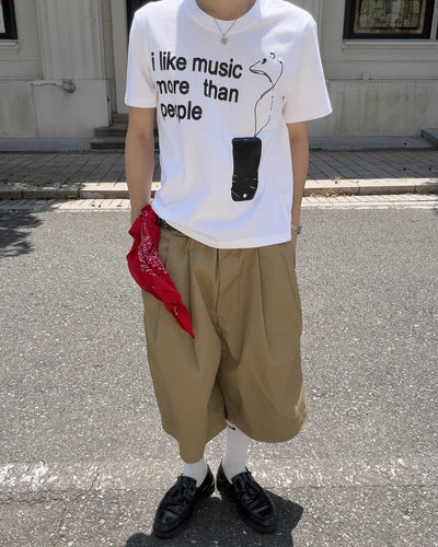イングリッシュプリントTシャツ MK0111