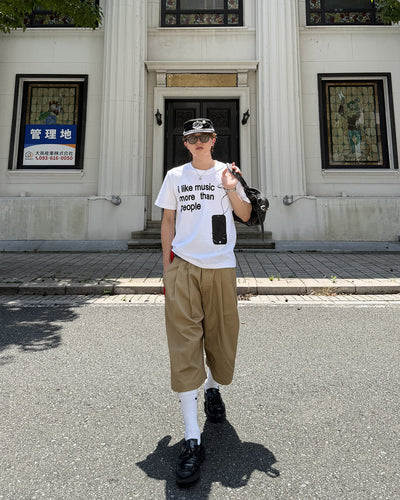 イングリッシュプリントTシャツ MK0111