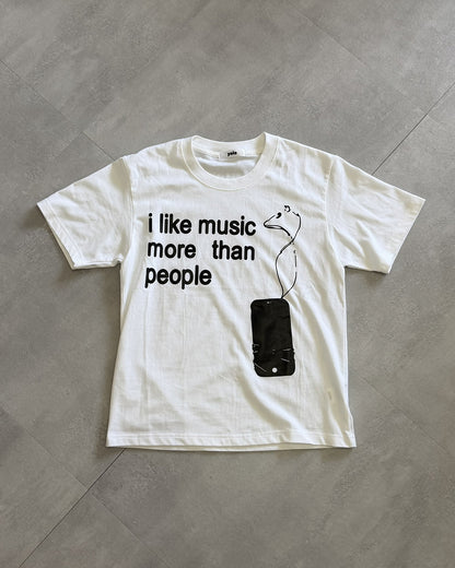イングリッシュプリントTシャツ MK0111