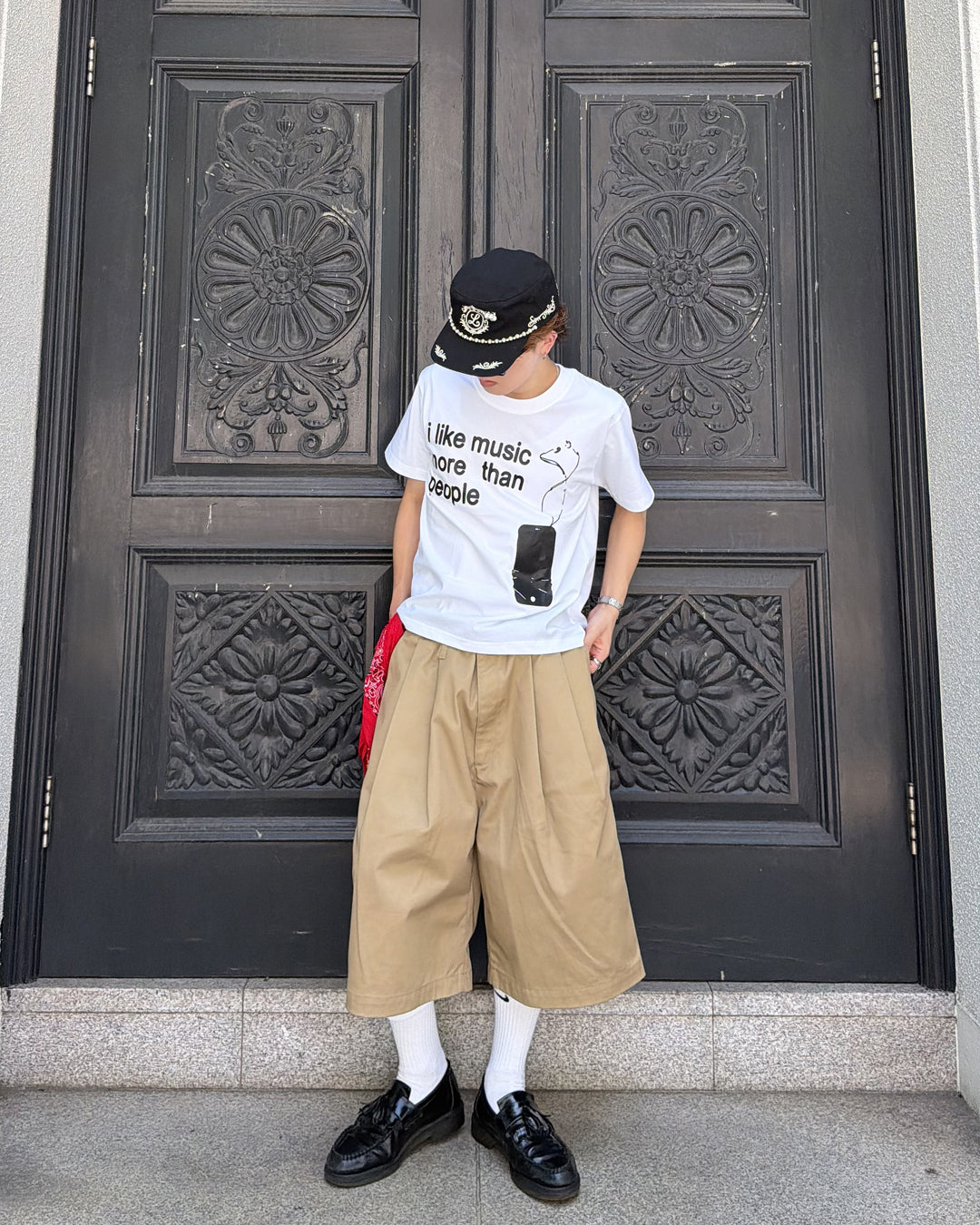 イングリッシュプリントTシャツ MK0111