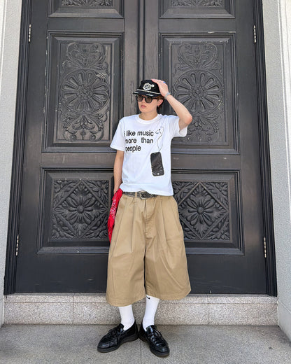 イングリッシュプリントTシャツ MK0111