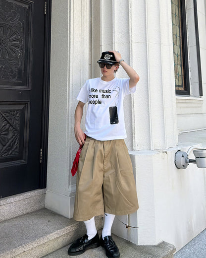イングリッシュプリントTシャツ MK0111