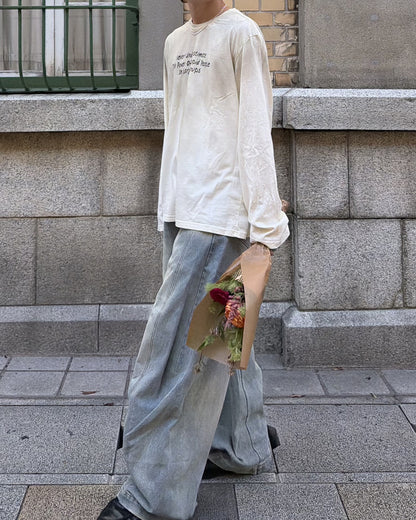 フェード加工ロングTシャツ MK0145