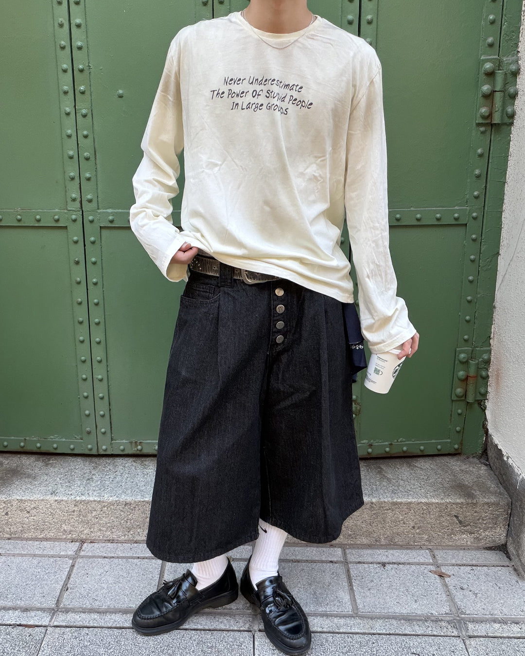 フェード加工ロングTシャツ MK0145