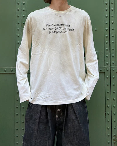 フェード加工ロングTシャツ MK0145