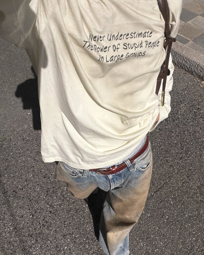 フェード加工ロングTシャツ MK0145