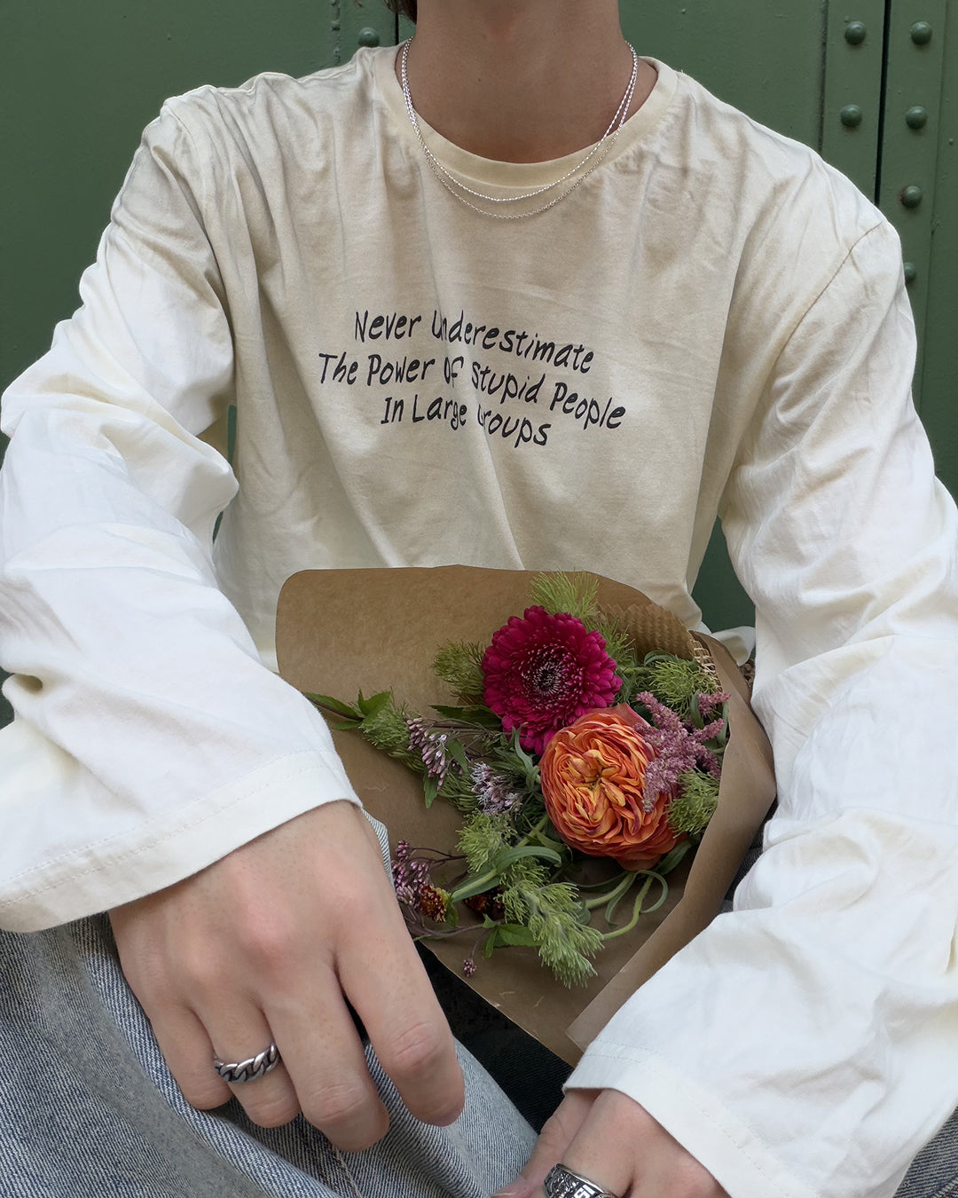 フェード加工ロングTシャツ MK0145