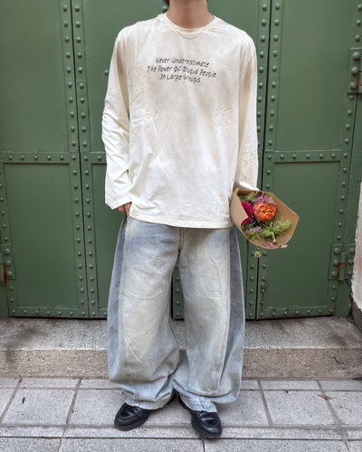 フェード加工ロングTシャツ MK0145