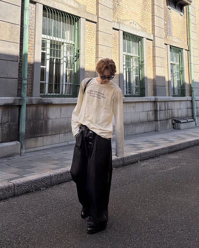 フェード加工ロングTシャツ MK0145