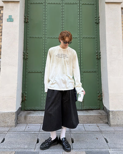 フェード加工ロングTシャツ MK0145