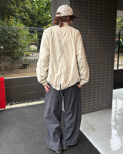 ワイドレッグシマーモップパンツ ML0031