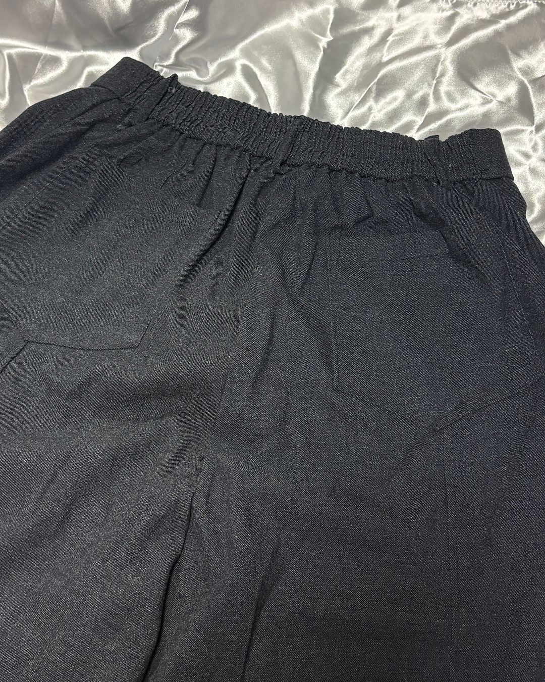 ワイドレッグシマーモップパンツ ML0031