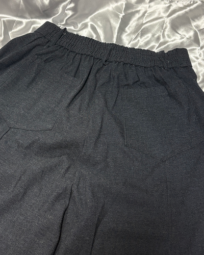 ワイドレッグシマーモップパンツ ML0031