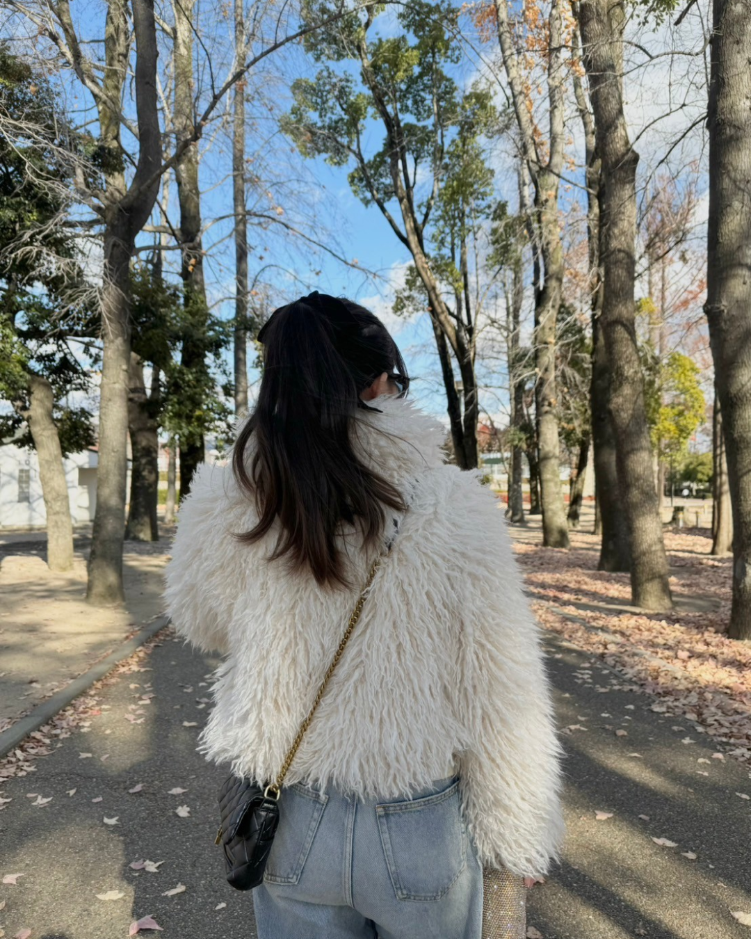THE TOE WHITE FUR COAT ホワイトファーコート ショート丈 THE TOE WHITE FUR COAT ホワイトファーコート ショート丈