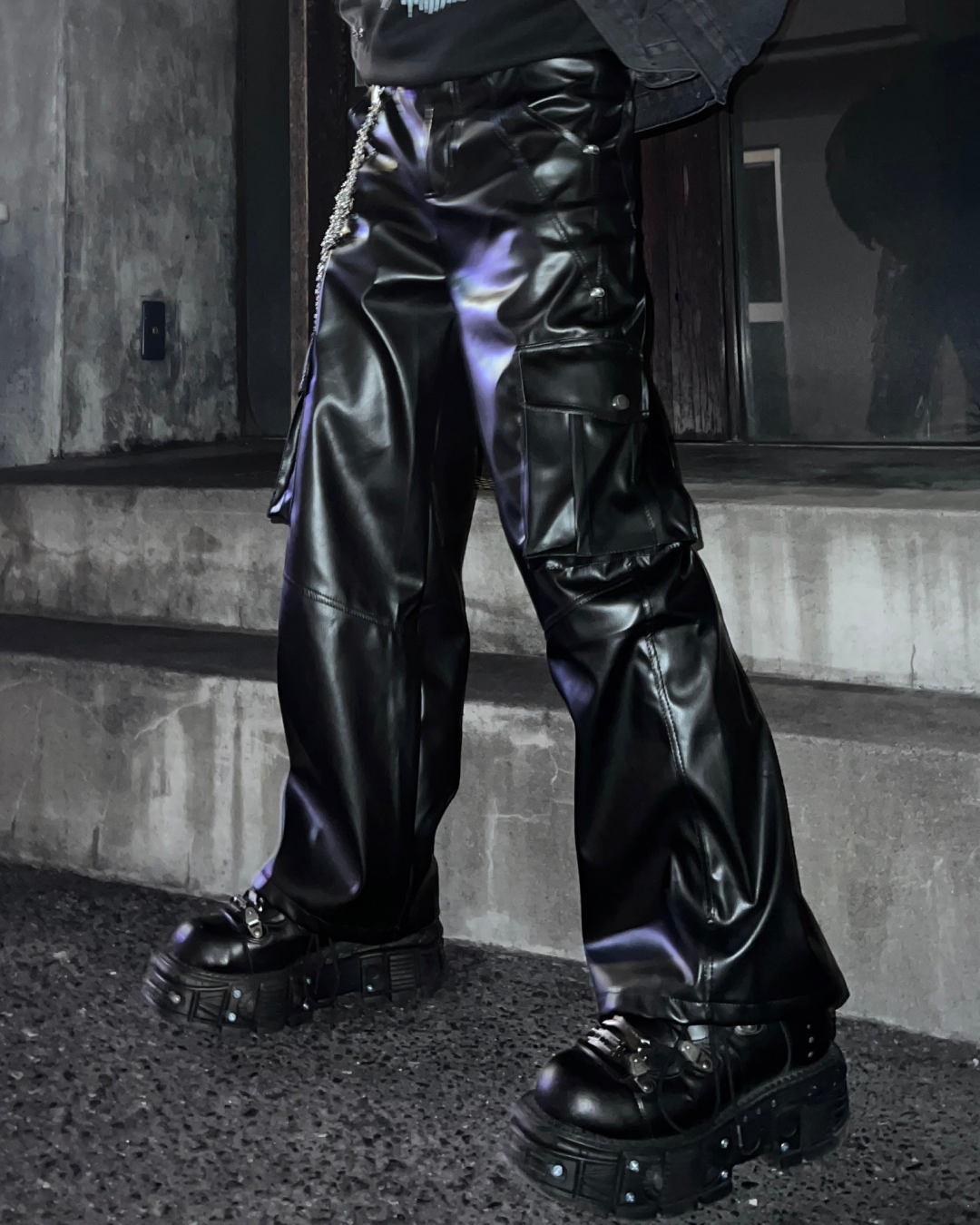 レザーワークパンツ MO0008 – YOLO(ヨロ)|ファッション通販 レザーワークパンツ MO0008 – YOLO(ヨロ)|ファッション通販