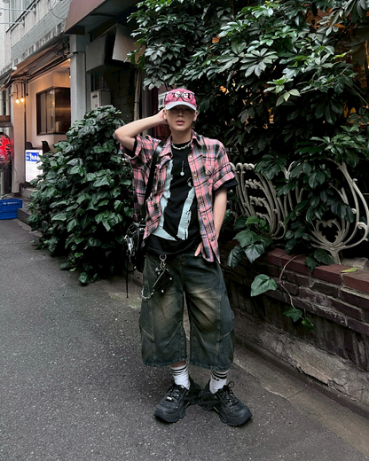 ムードグラフィックプリントTシャツMO1042