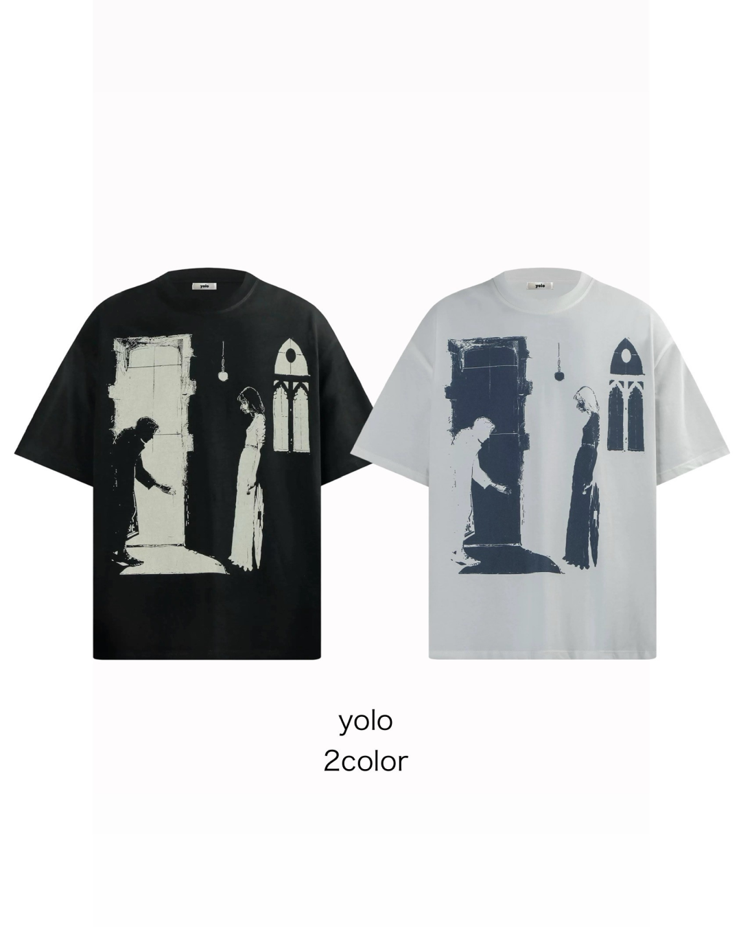 ムードグラフィックプリントTシャツMO1042