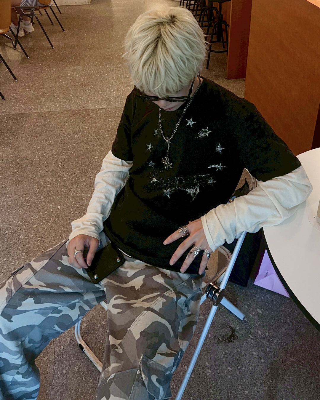 ホワイトカモワイドカーゴパンツ MO1141 – YOLO（ヨロ）｜ファッション通販