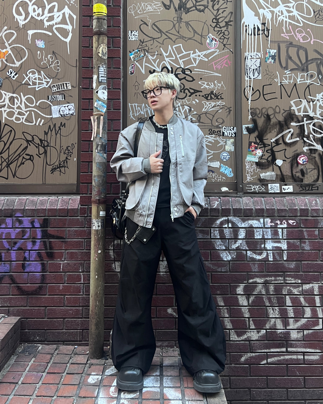 ダブルジップボンバージャケット MO1209 – YOLO（ヨロ）｜ファッション通販