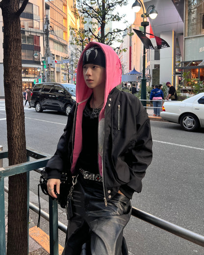 ダブルジップボンバージャケット MO1209