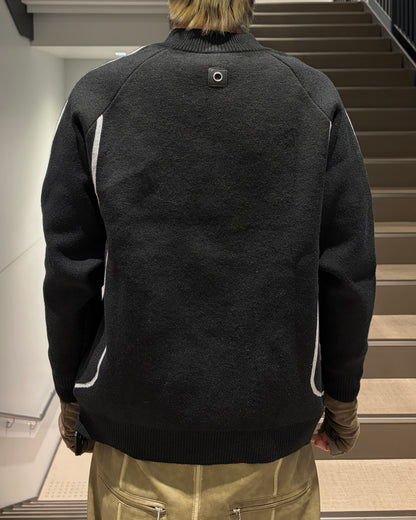 フロントロゴジップニット MO1215