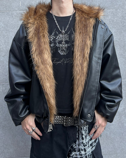 リバーシブルファージャケット MO1229