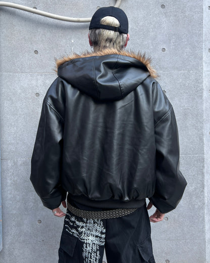 リバーシブルファージャケット MO1229