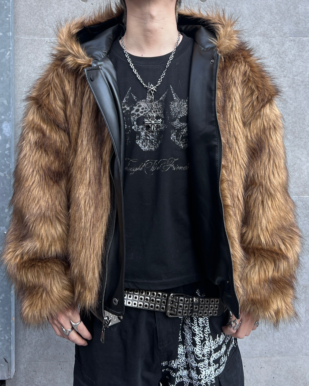 リバーシブルファージャケット MO1229