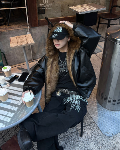 リバーシブルファージャケット MO1229